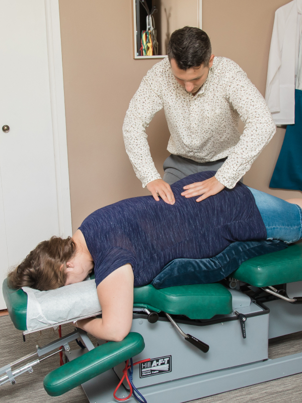 Chiropractic Back Adjustment