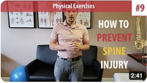 How To Prevent Spine Injury – Dr.Verg